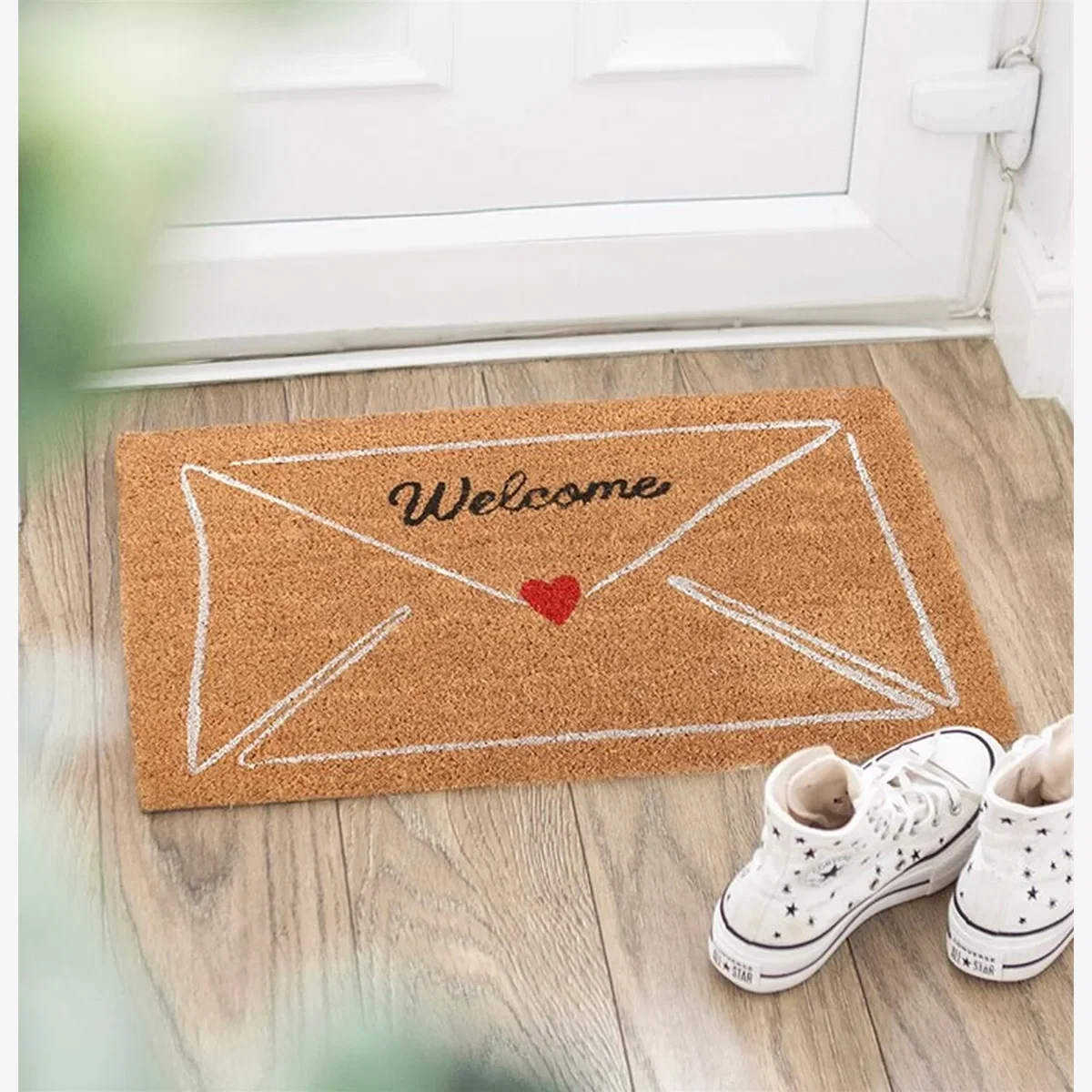 Love Letter Doormat - Brown – image 1