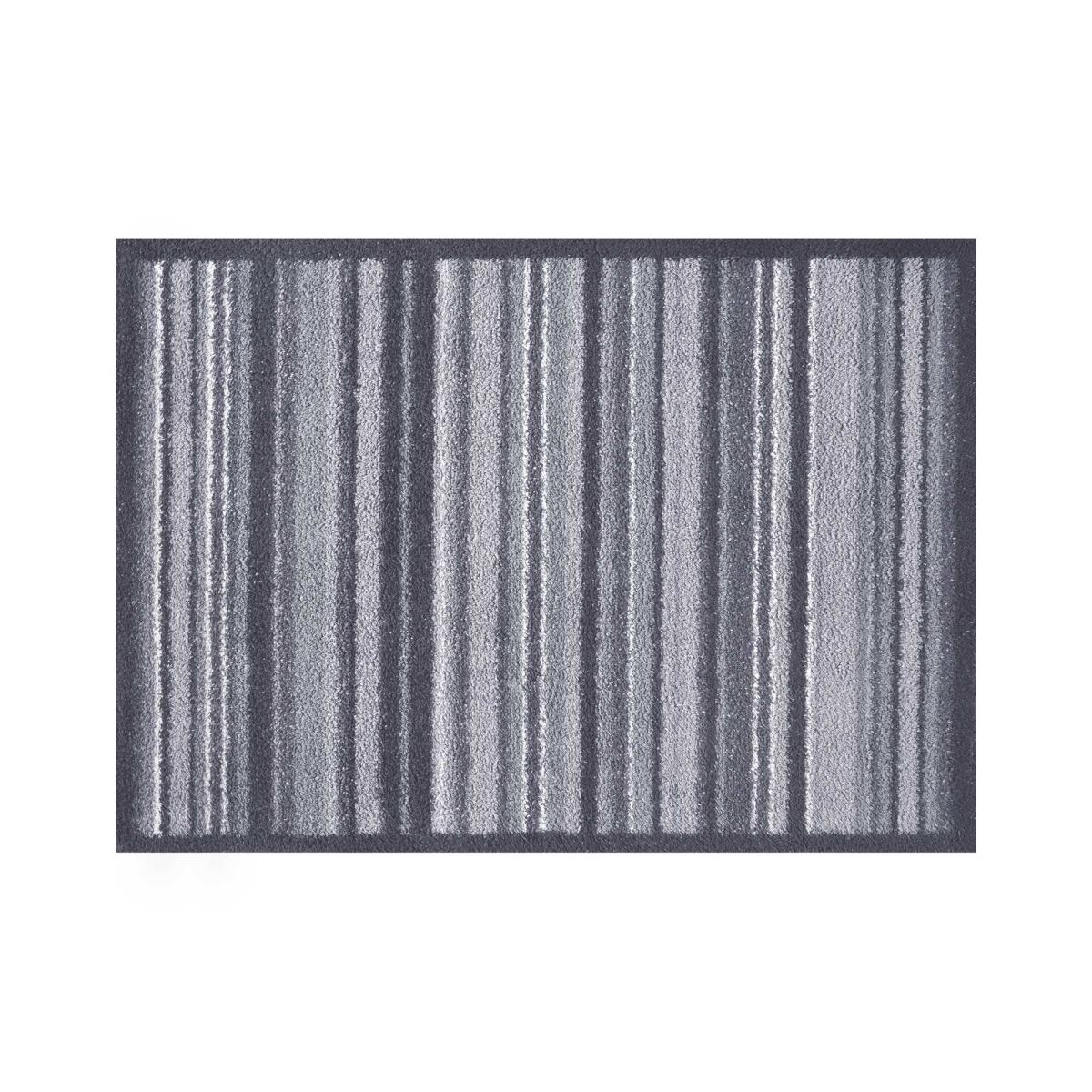 Stripe Washable Doormats in Slate Grey by Turtlemat&nbsp;60x85cm – image 4