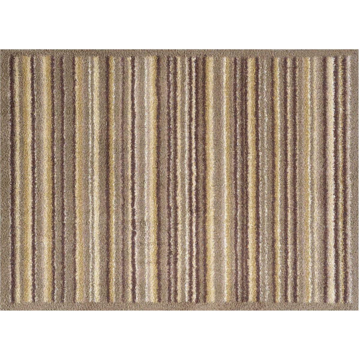 Stripe Washable Doormats in Sandstone Beige by Turtlemat 40x60cm – image 4