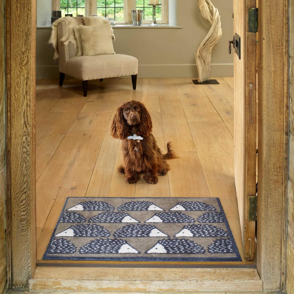 Spike All Over Scion Doormats in Natural Brown by Turtlemat 60x85cm – image 1