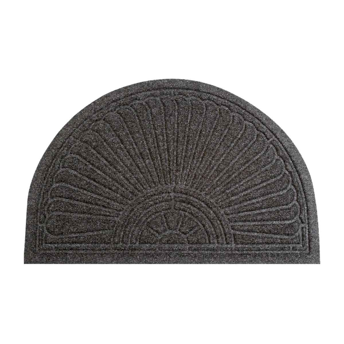 Dune Half Moon Scraper Doormats in Dark Grey – image 1