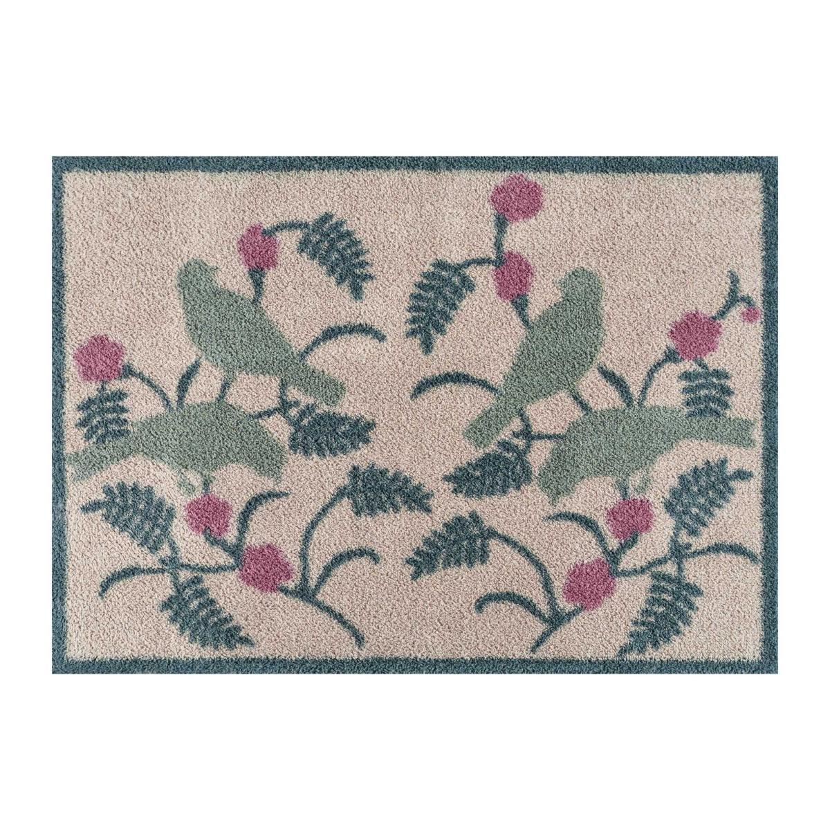 Birds Doormats in Brown orange and Cream by Turtlemat – image 2