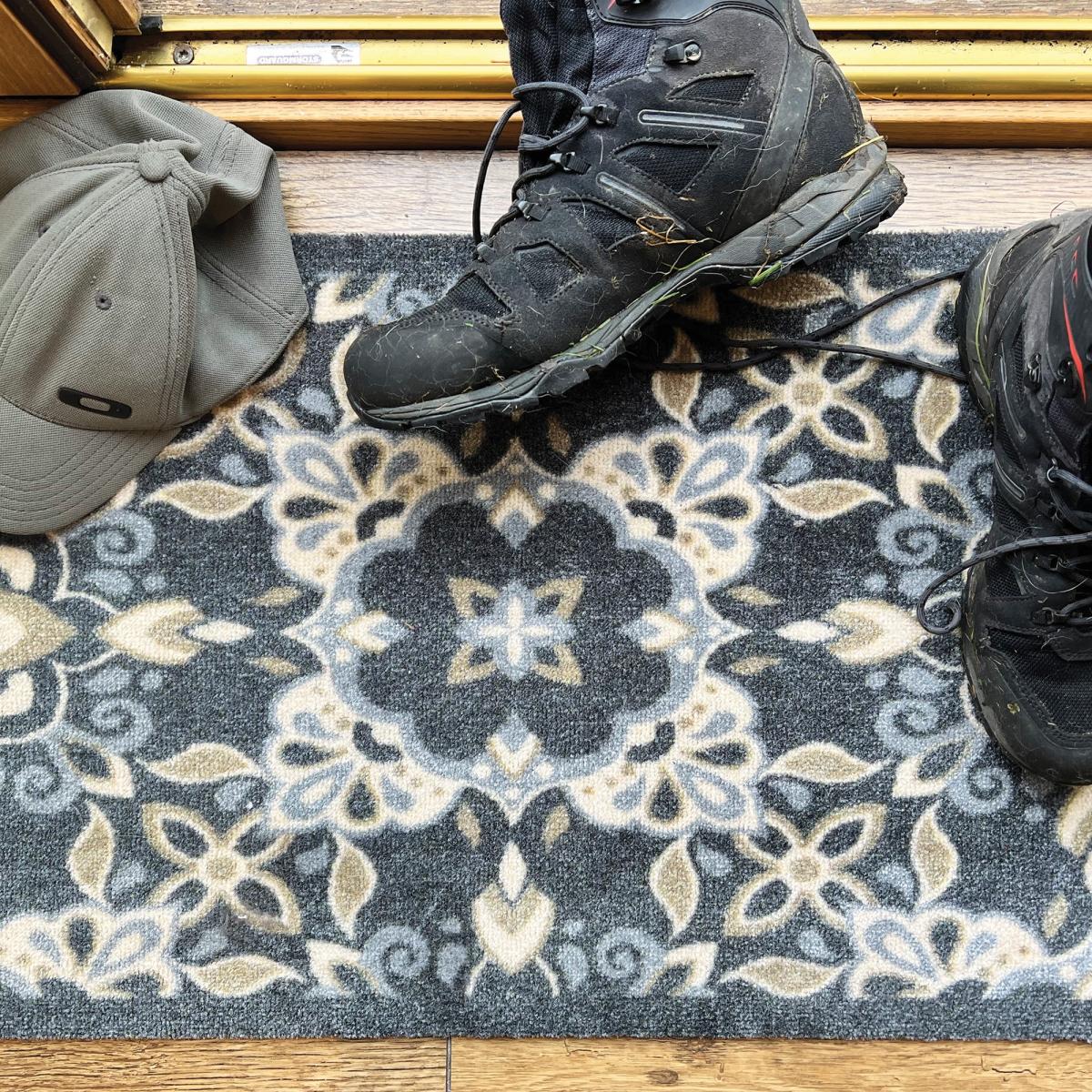 My Kaleidoscope Washable Indoor Doormat in Blue 50x75cm – image 2