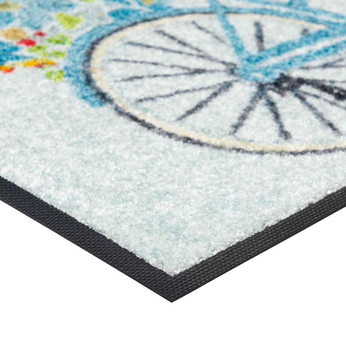Daisy Daisy Bicycle Washable Floor Mats in Multicolour – image 2
