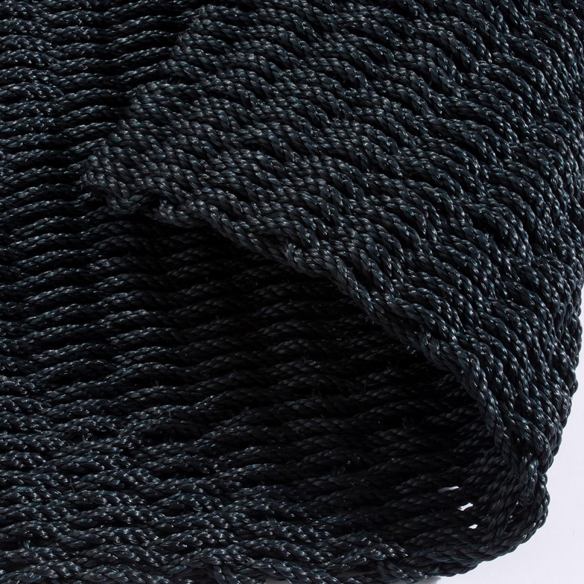 Didsbury Braided Rope Doormat in Navy Blue 55x100cm – image 2