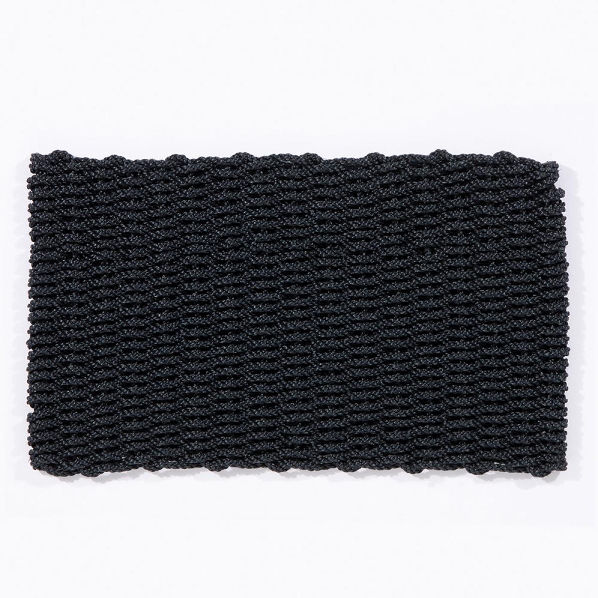 Didsbury Braided Rope Doormat in Navy Blue 55x100cm – image 5
