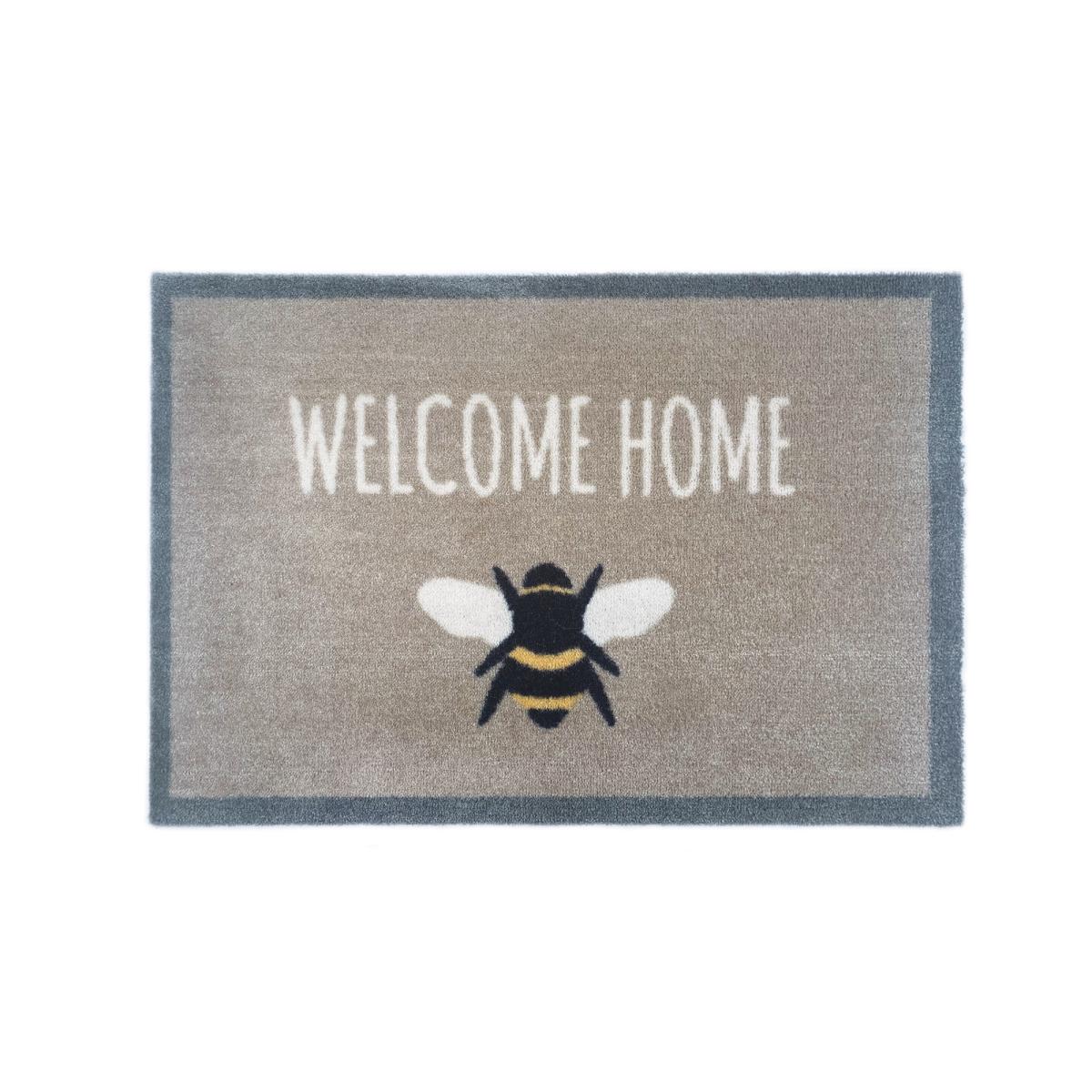 My Bee Washable Anti Slip Doormat in Grey Beige 50x150cm – image 3