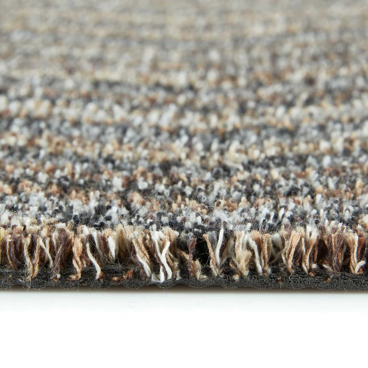 Cotton Candy Zig Zag Washable Doormat in Rocks Grey 80x150cm – image 3