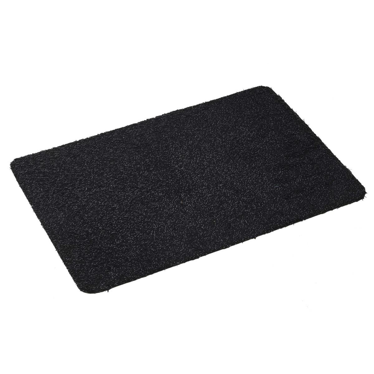 Washable Cotton-Rich Doormat in Graphite Grey 40x60cm – image 3
