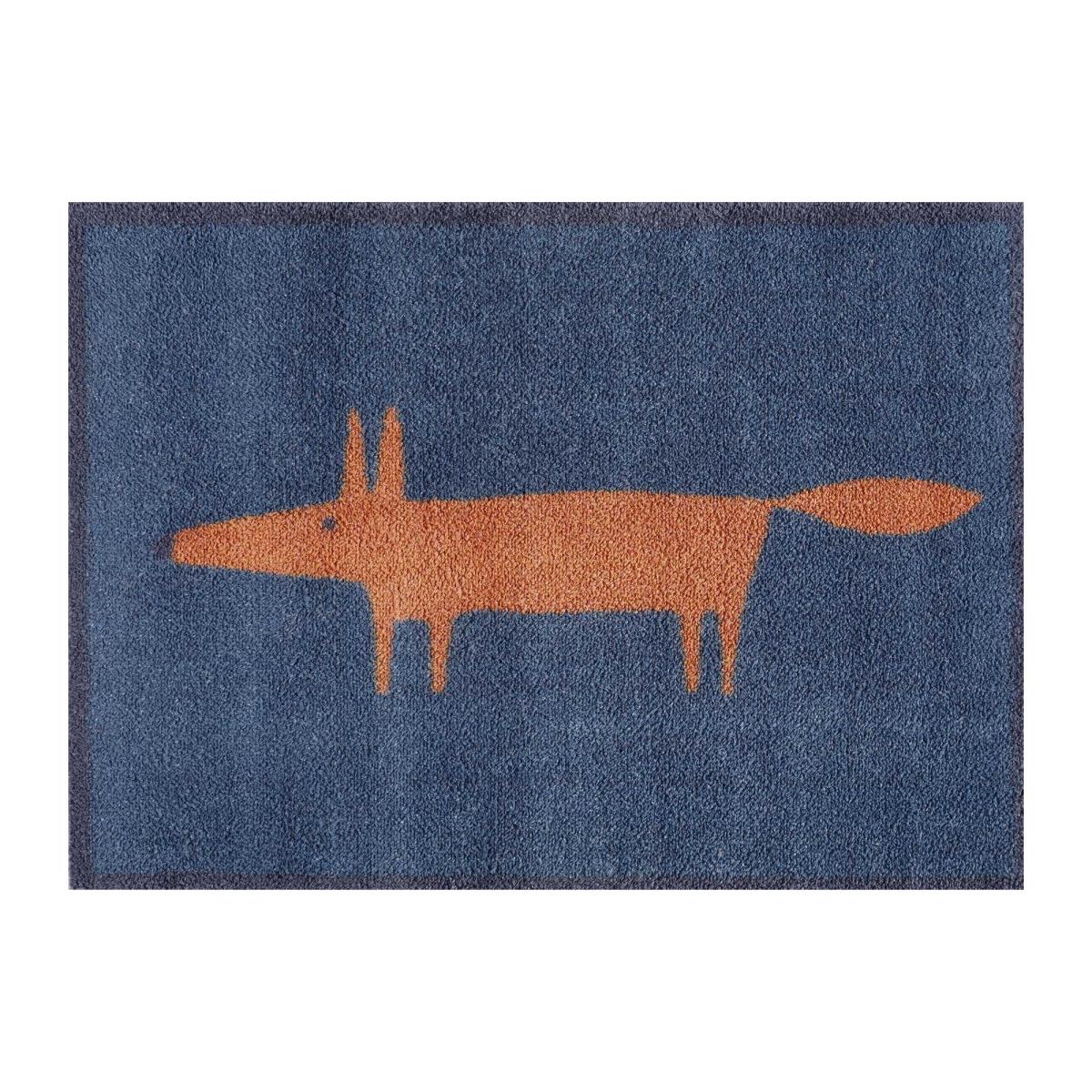 Mr Fox Scion Doormats in Navy Blue by Turtlemat 60x85cm – image 2