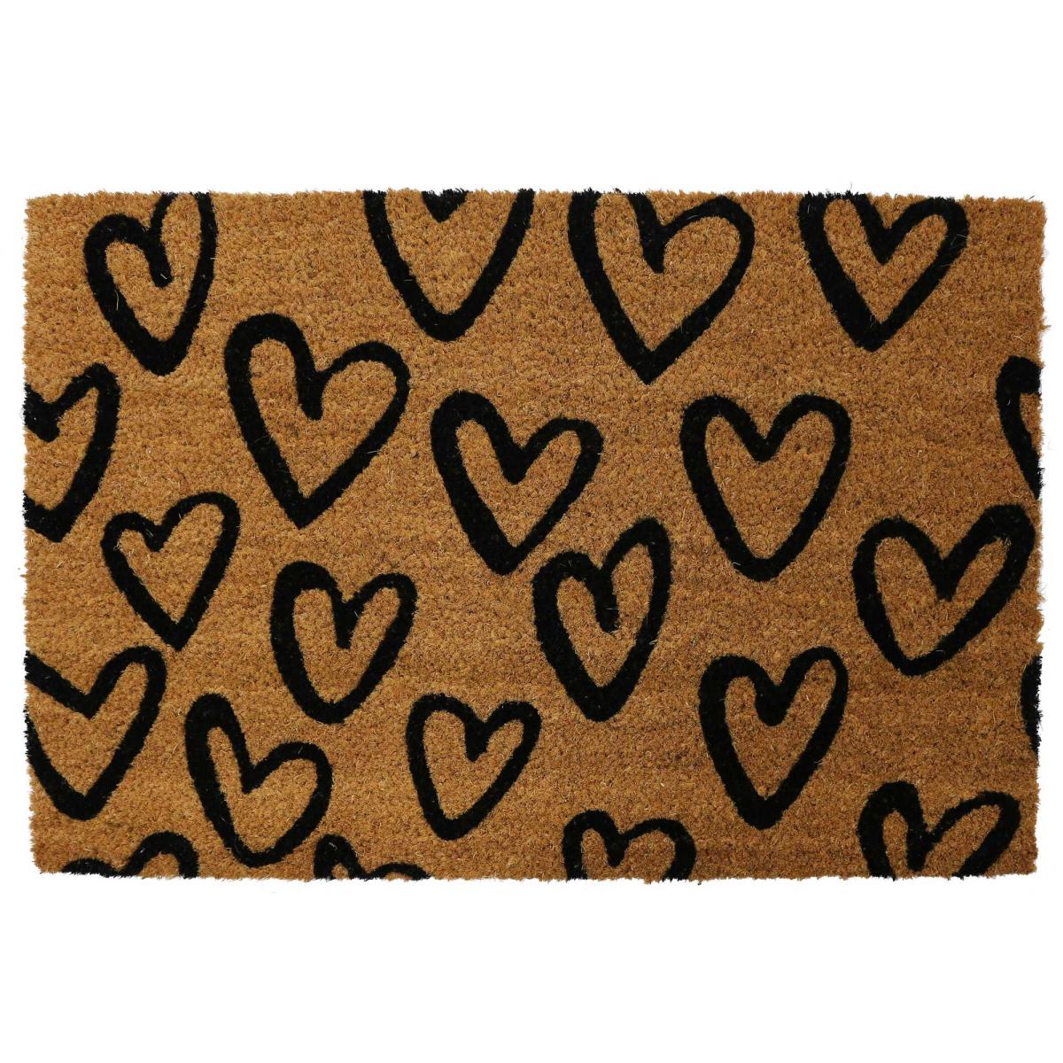 Hearts Coir Doormats in Natural&nbsp;40x60cm – image 4