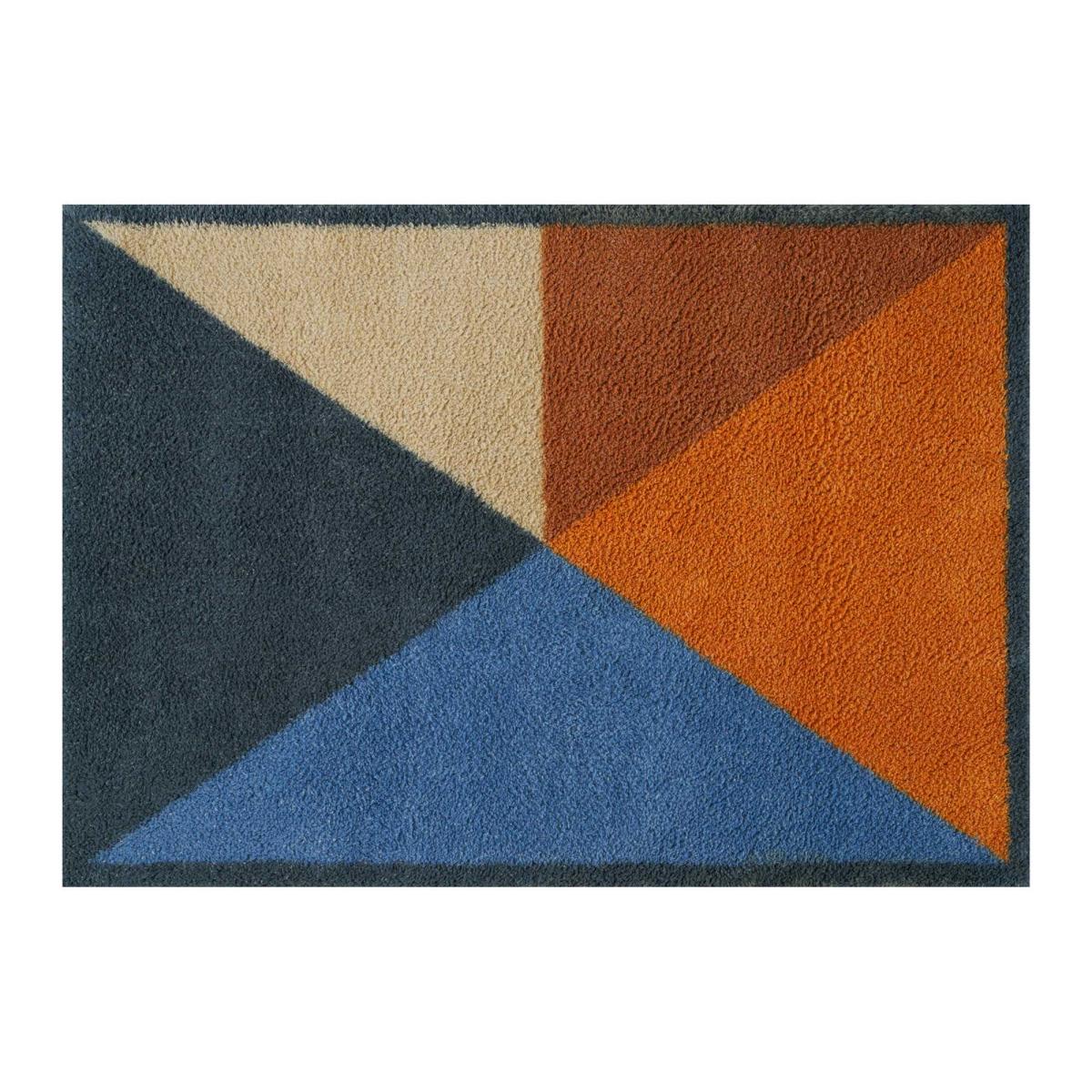 Block Triangles Washable Doormats in Multi 60x85cm – image 3