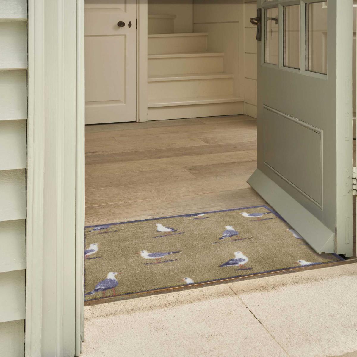 Shore Birds Doormats By Sanderson in Natural 75x120cm – image 2