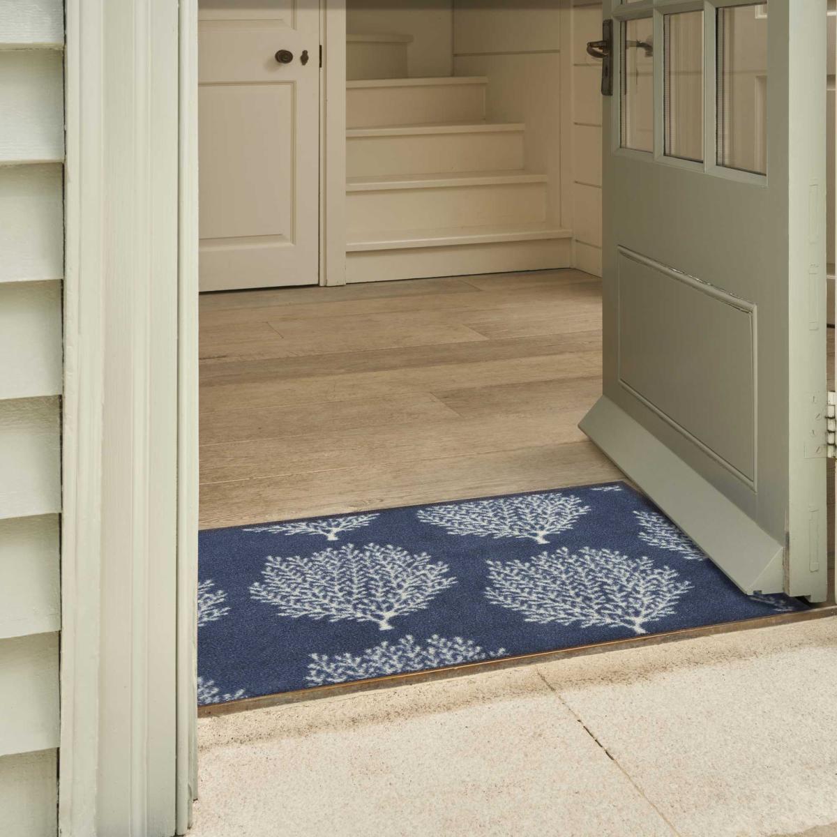 Coraline Doormats By Sanderson in Blue 60x85cm – image 2