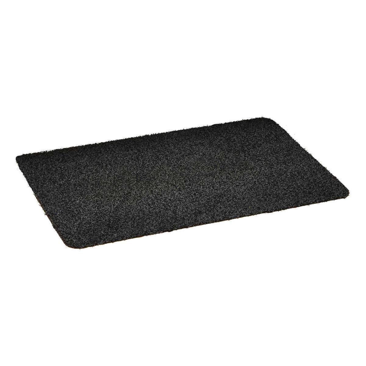 Washable Cotton-Rich Doormat in Anthracite Grey 40x60cm – image 2