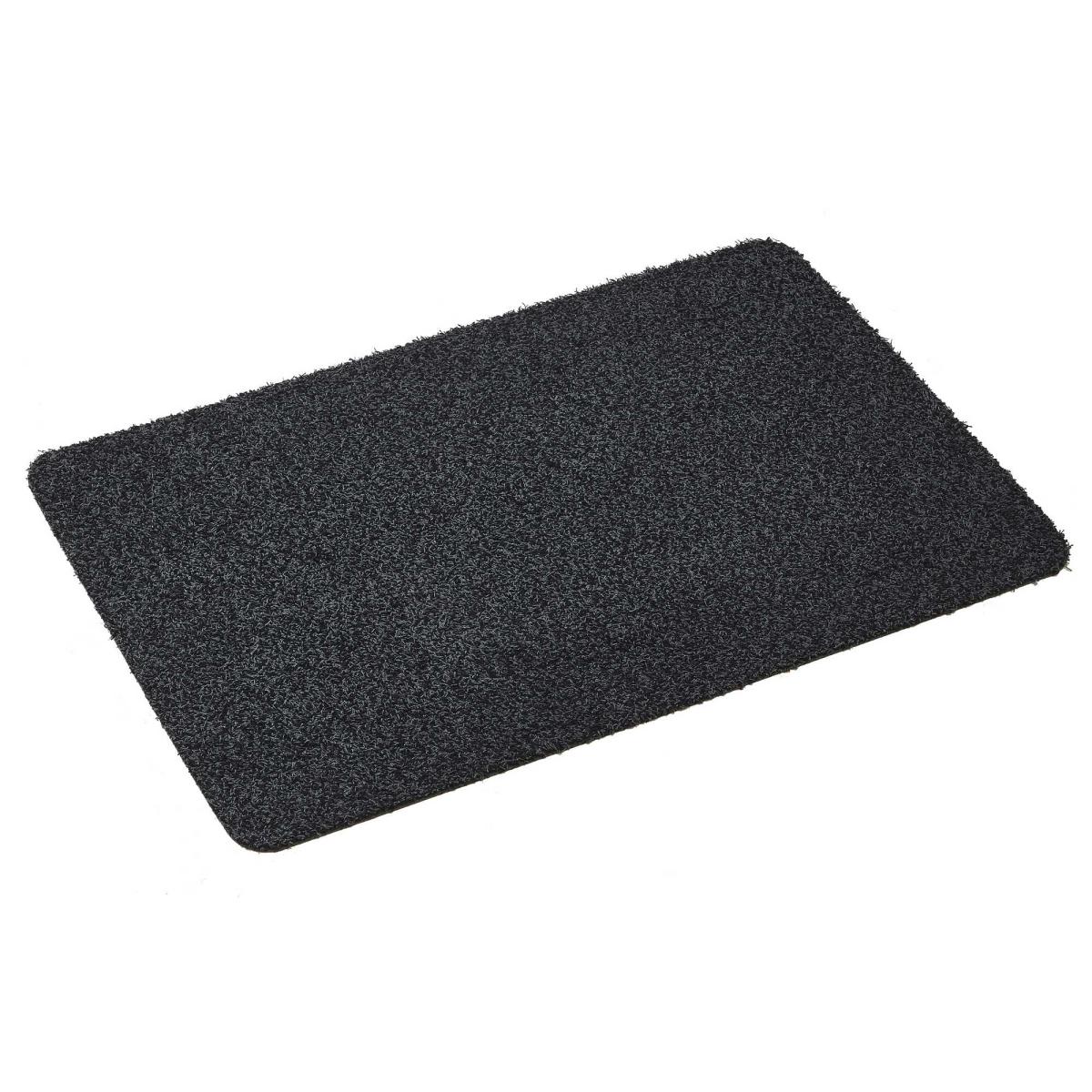 Washable Cotton-Rich Doormat in Anthracite Grey 40x60cm – image 3