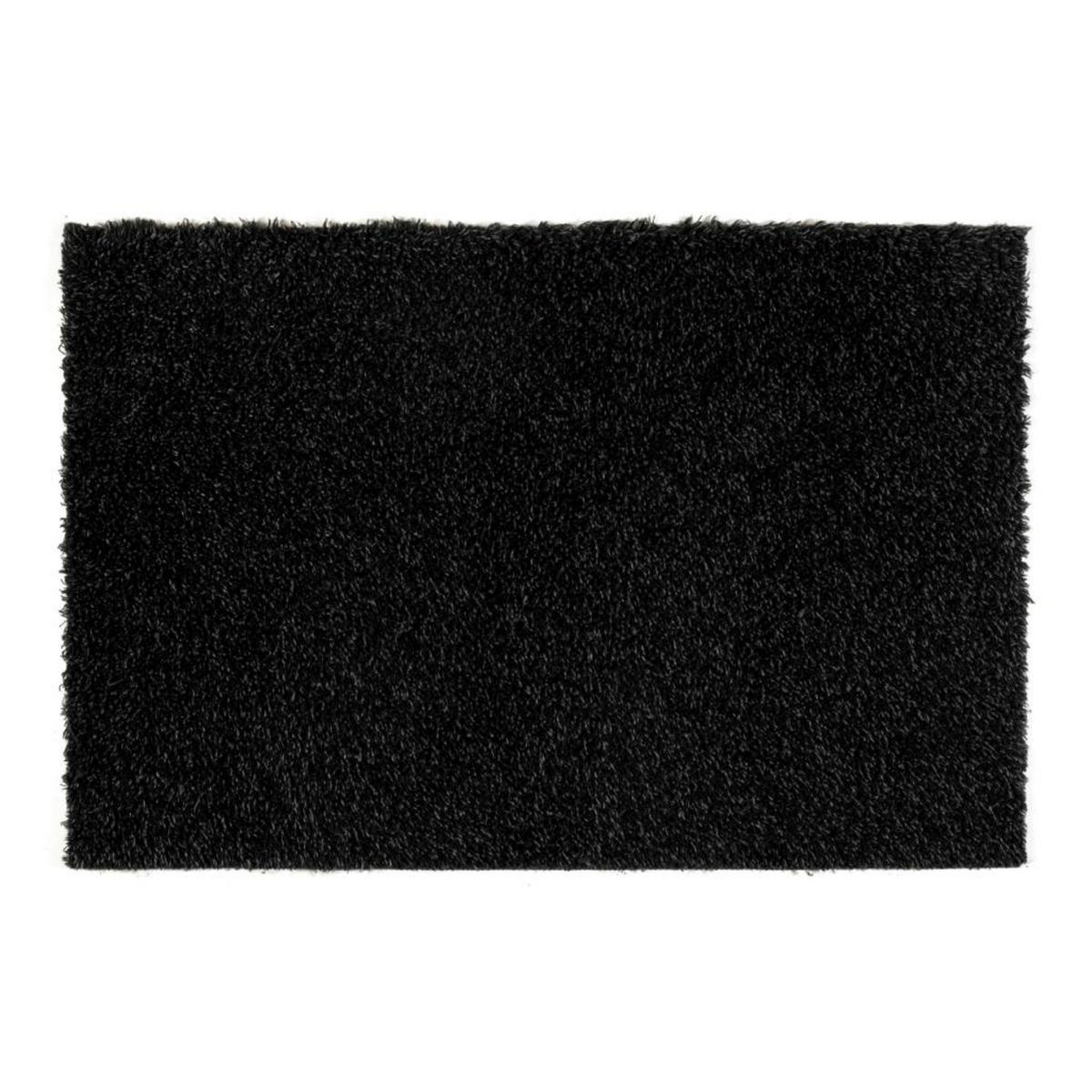 Multi Grip Washable Plain Doormat in Graphite Grey 75x100cm – image 3