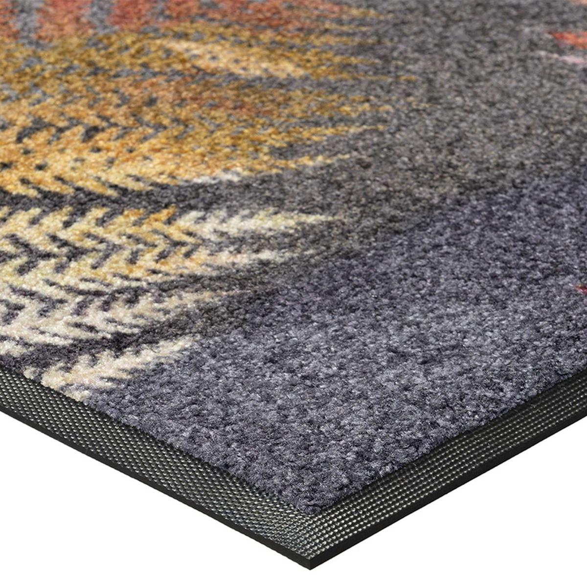 Erbario Leaf Washable Floor Mats in Multicolour – image 2