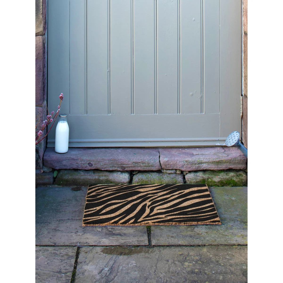 Coconut Doormat Zebra – image 4