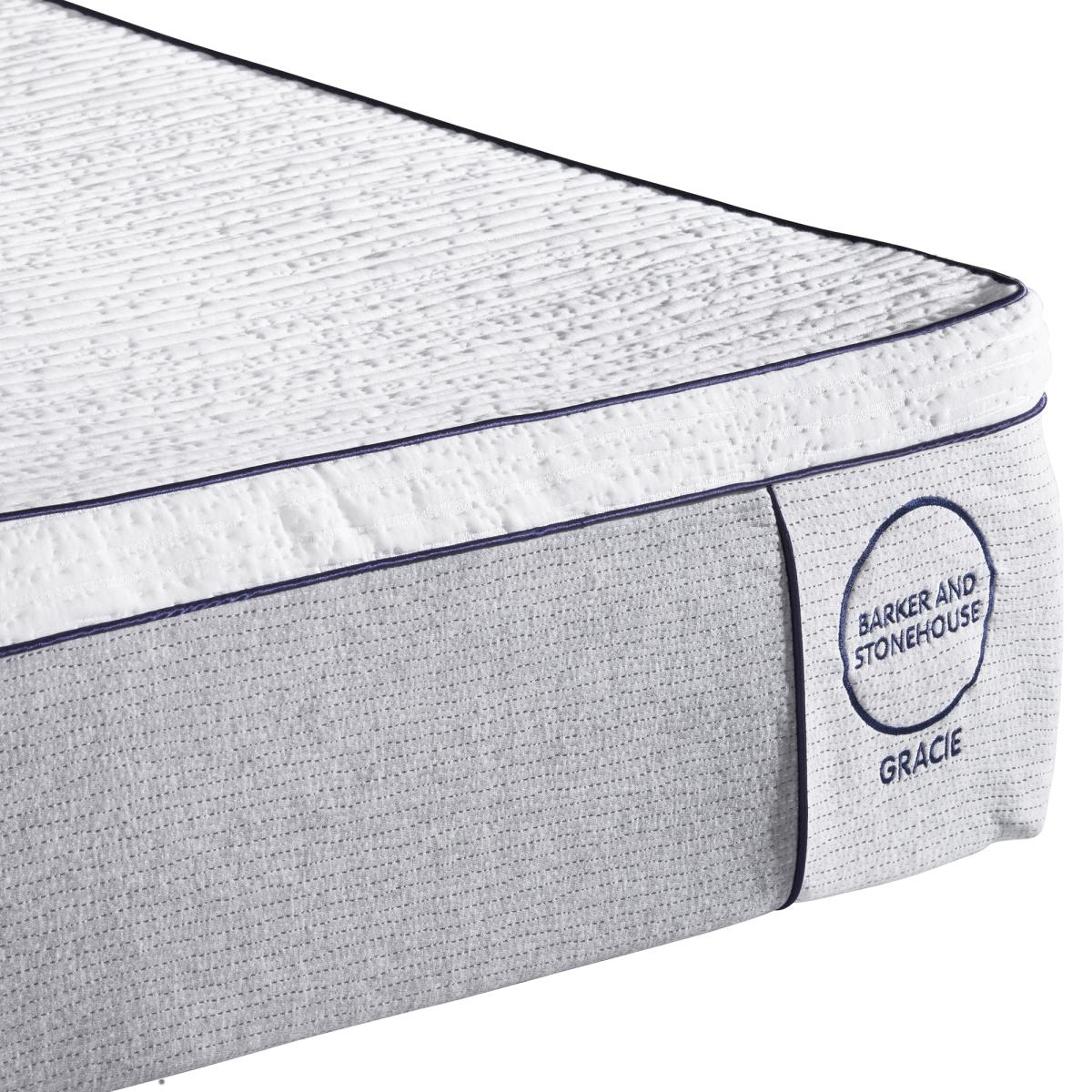 Gracie Mattress 150x200cm, White | King | Barker & Stonehouse – image 3
