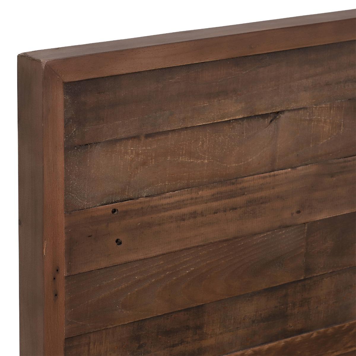 Modi Bedframe to fit mattress size 150cm x 200cm, Brown | King | Barker & Stonehouse – image 4
