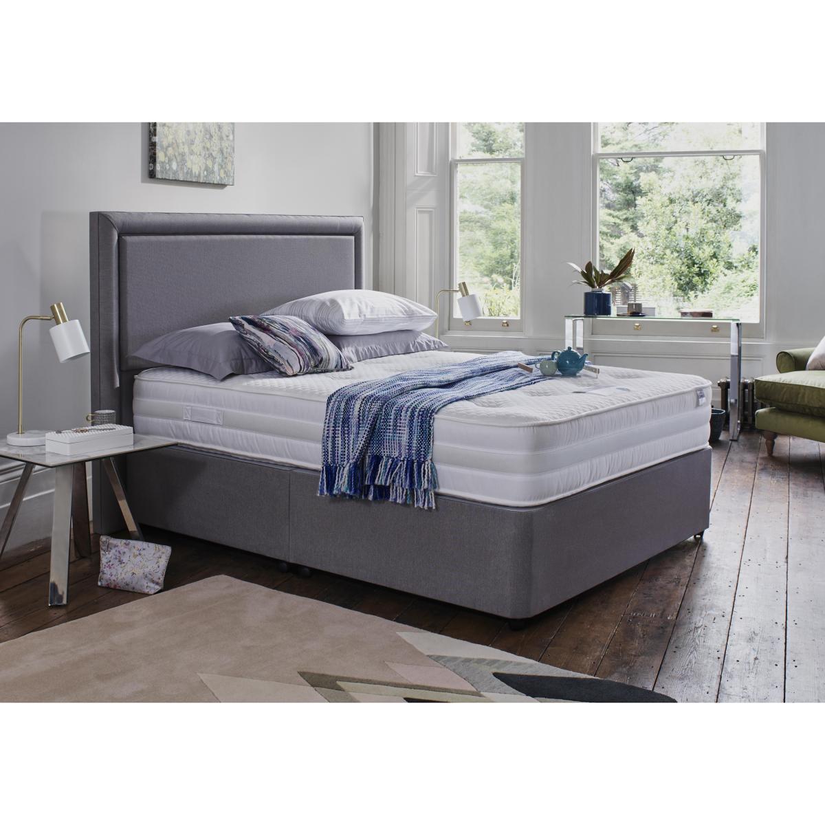 Silentnight - Mirapocket Serenity 1200 Divan Set - King Size - Beige – image 2