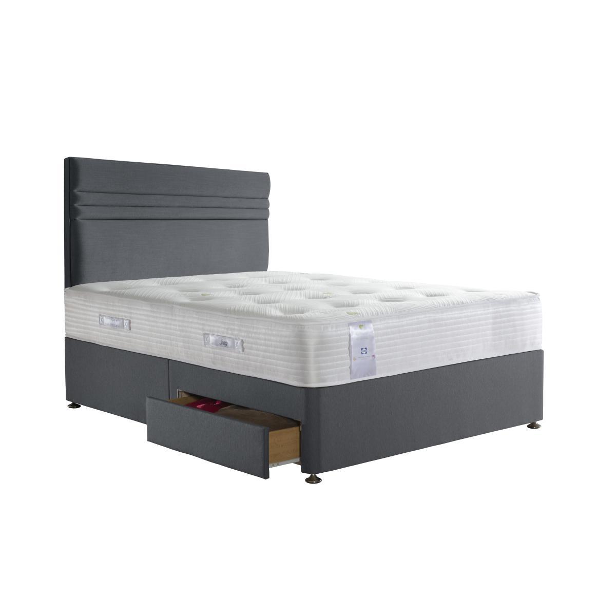 Sealy - Activsleep Geltex Pocket Firm 1400 Divan Set - King Size - Grey – image 3