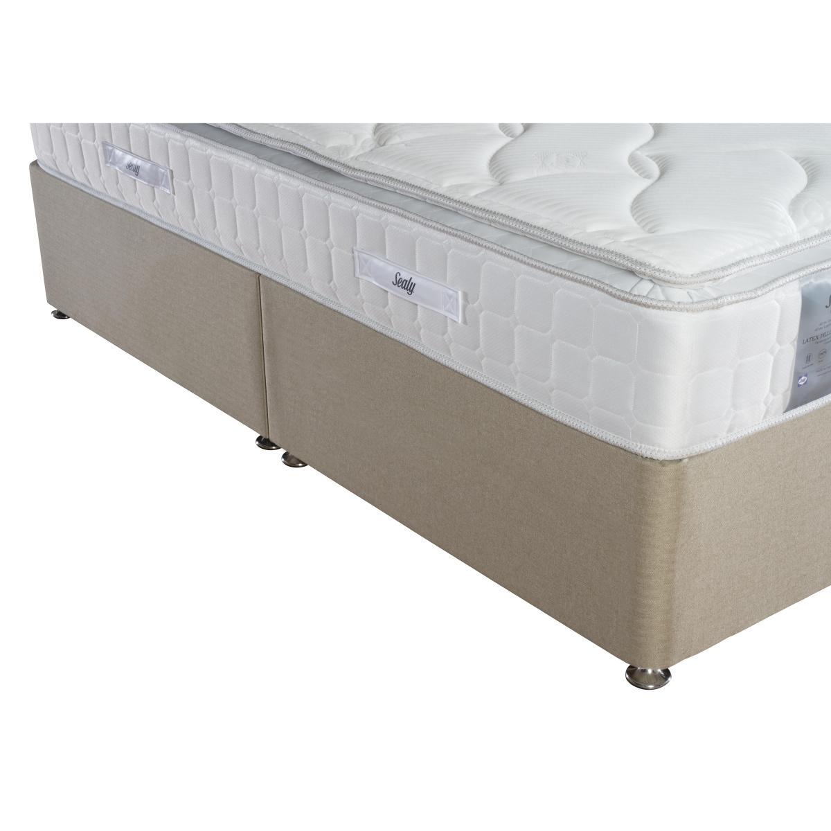 Sealy - Latex Pillow Top 1400 Divan Set - King Size - Beige – image 5