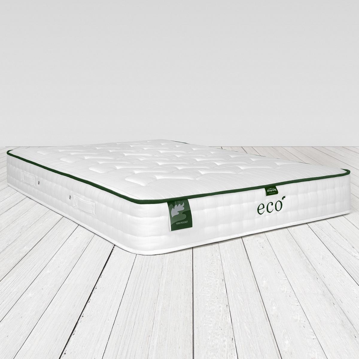 Airsprung Rolled 1000 Pocket Sprung Eco Mattress with Recycled Fibres - King Size – image 2