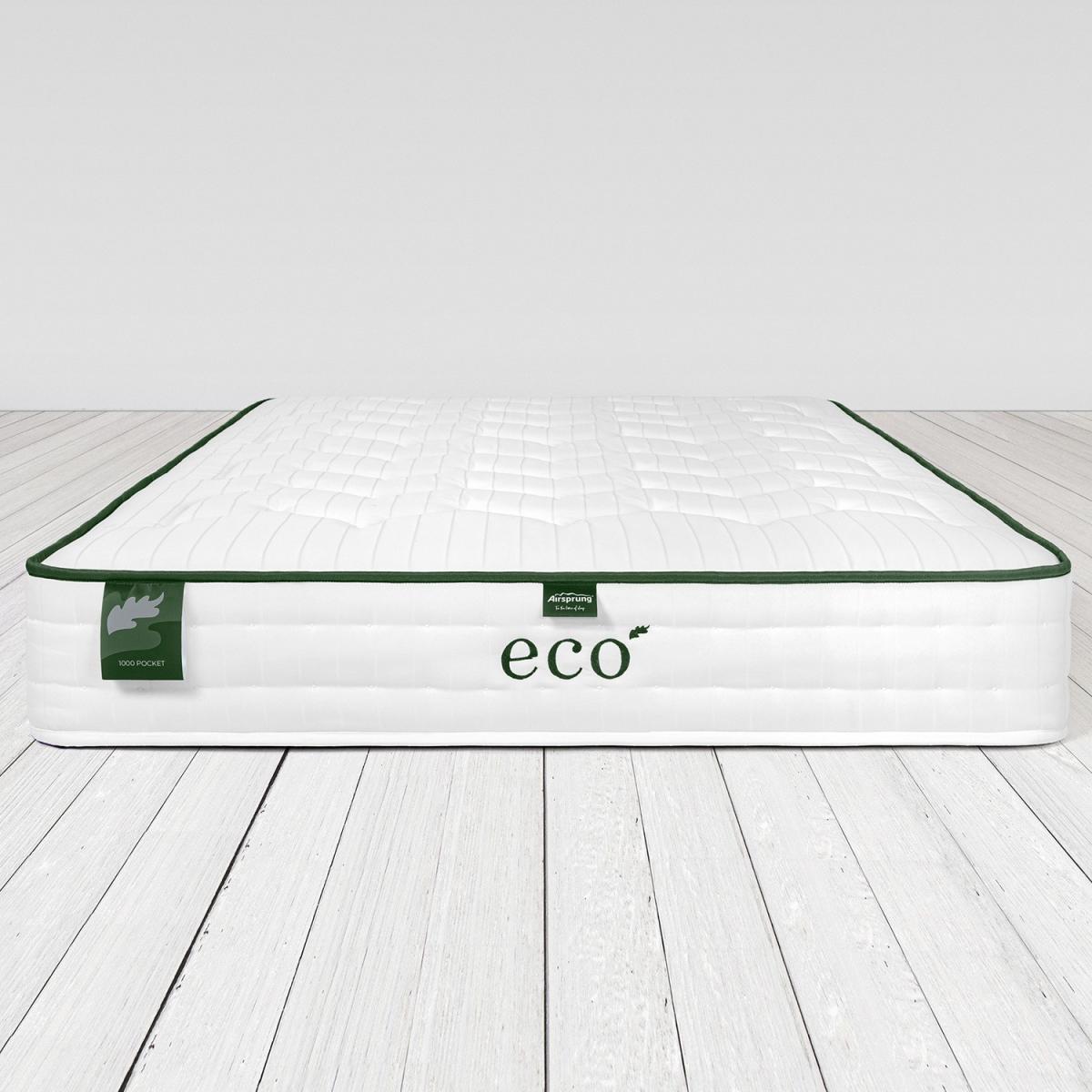 Airsprung Rolled 1000 Pocket Sprung Eco Mattress with Recycled Fibres - King Size – image 3