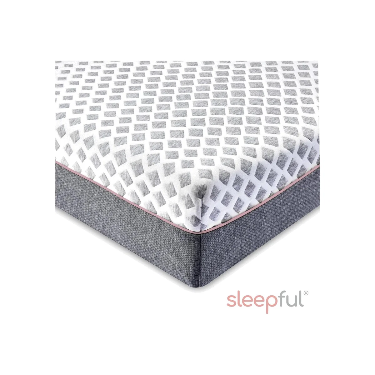 Sleepful Premium Encapsulated Hybrid Memory Foam and 2000 Pocket Sprung Mattress - Super King – image 1