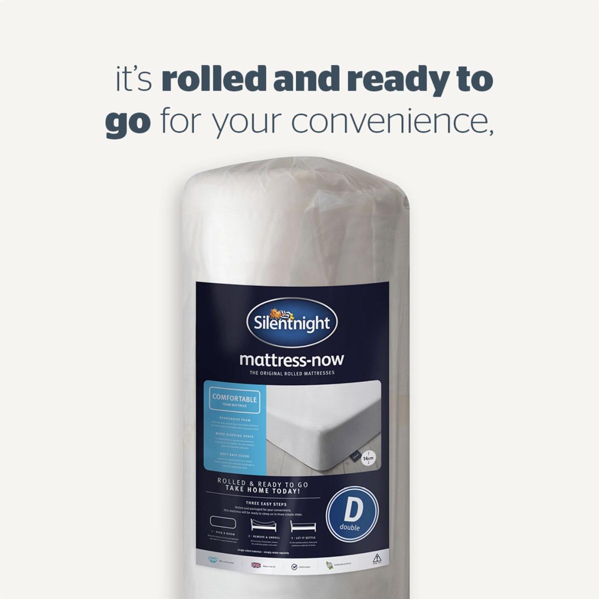 Silentnight Foam Rolled Kingsize Mattress – image 8