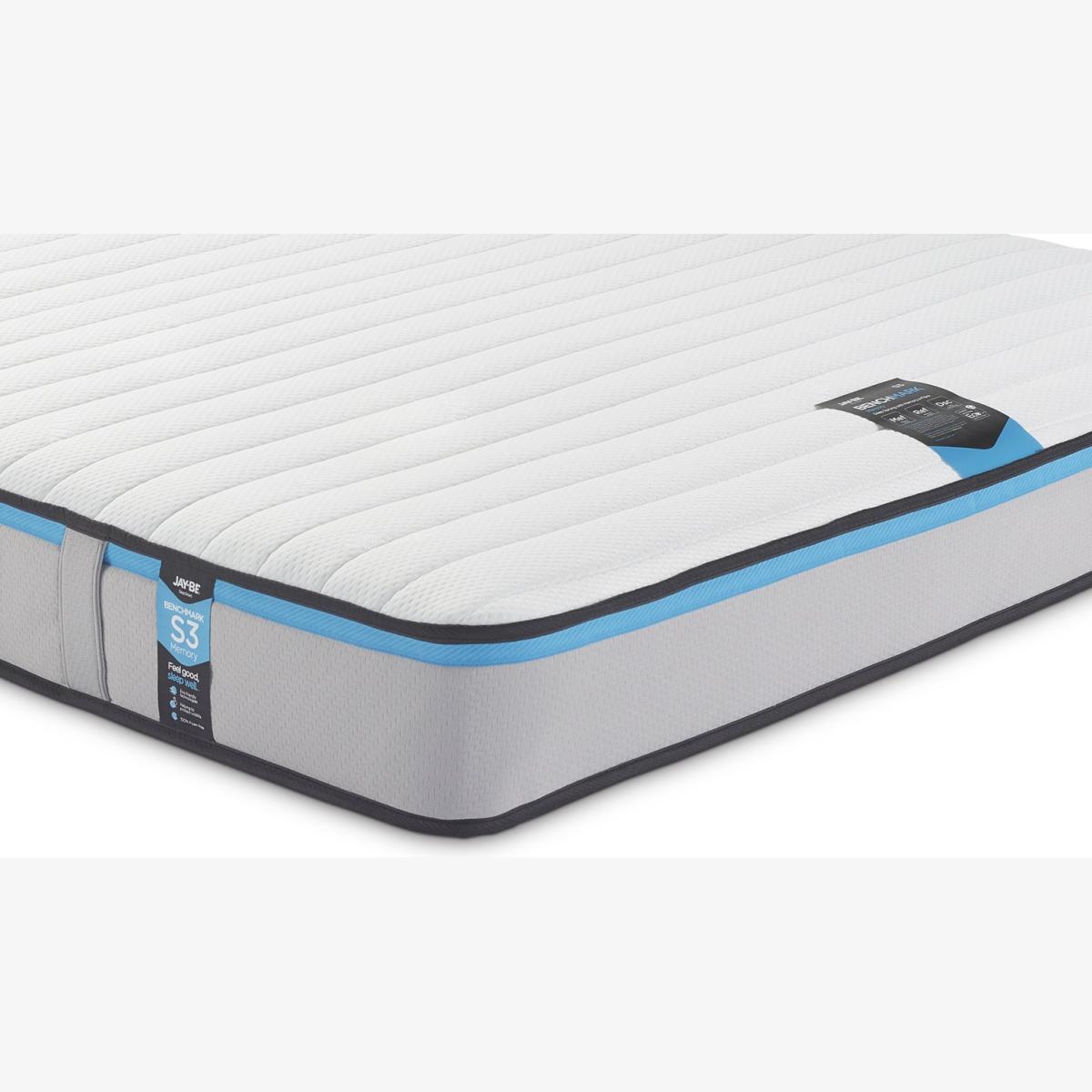 Jay-Be Benchmark S3 Memory Eco Friendly King Mattress