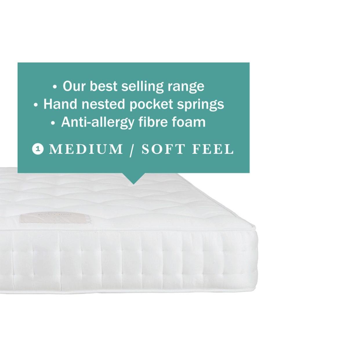 Heal's Pocket 1000 King Mattress - Heal's UK Bedroom Furniture – image 8