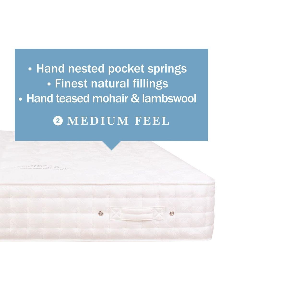 Heal's Natural Sleep Mohair King Soft Tension - Heal's UK Furniture – image 4