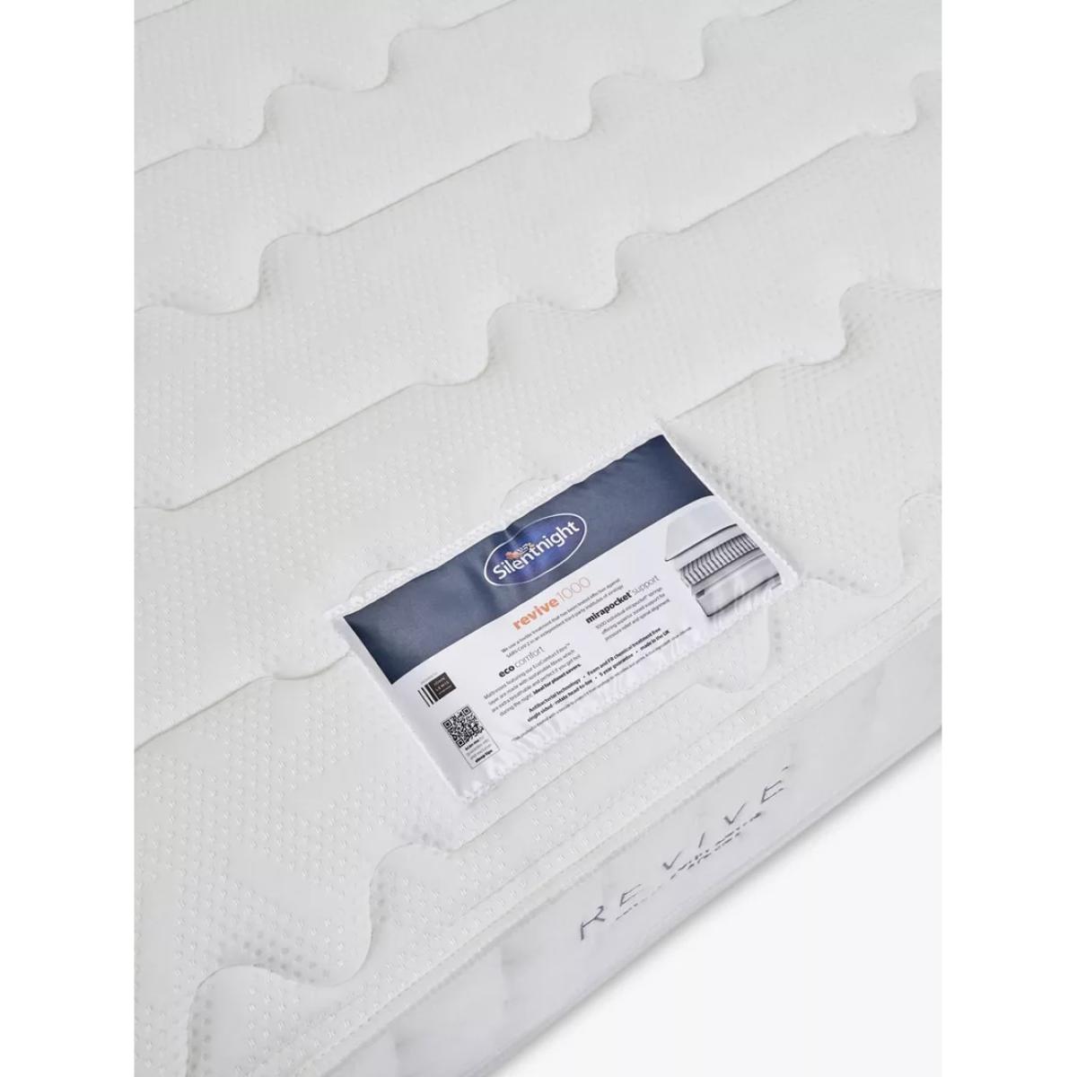 Silentnight Revive Eco Comfort 1000 Pocket Spring Mattress, Medium Tension, King Size – image 6