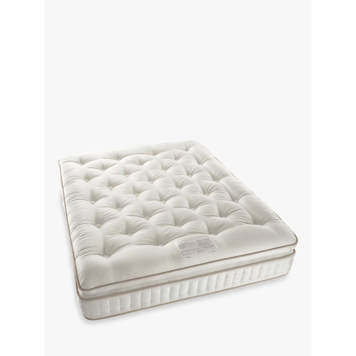 John Lewis & Partners Luxury Natural Collection British Wool Pillowtop 11000, King Size, Firmer Tension Pocket Spring Mattress – image 2