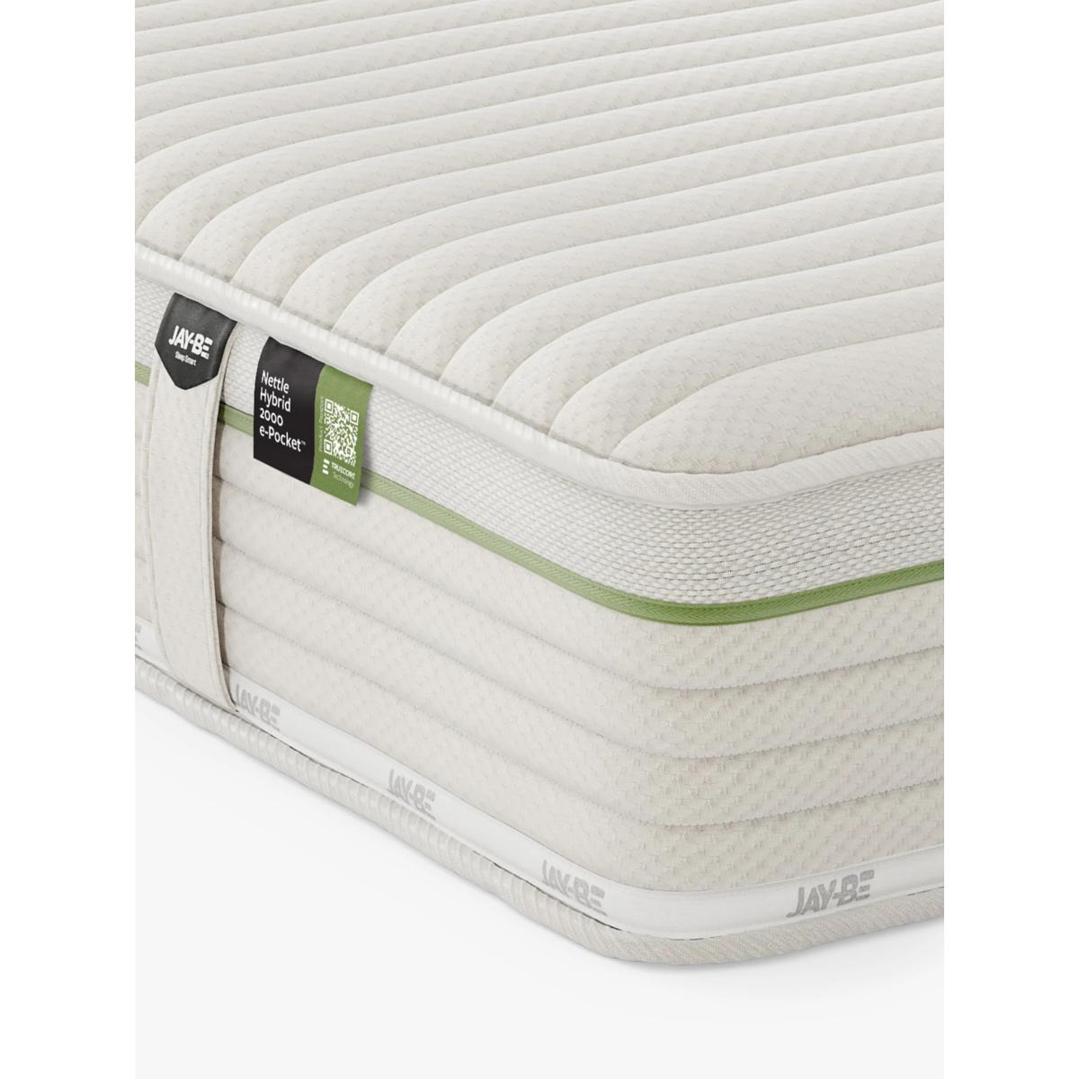 Jay-Be® Natural All Seasons Nettle Hybrid 2000 Mattress, Medium Tension, King Size – image 3