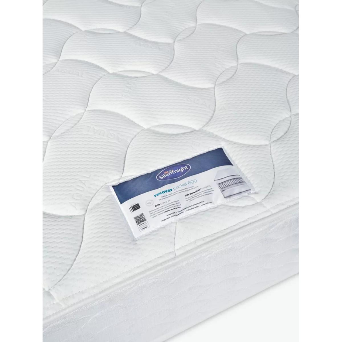 Silentnight Recover Mirapocket 600 Spring Mattress, Medium Tension, King Size – image 8