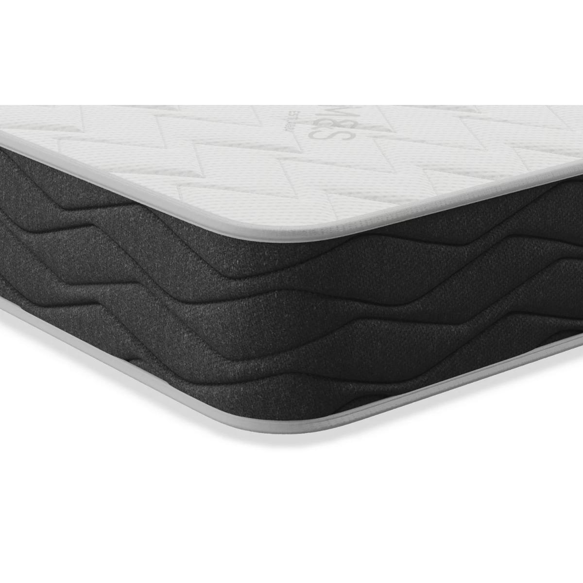 1050 Medium Memory Foam Hybrid Mattress - 5FT - White, White – image 3