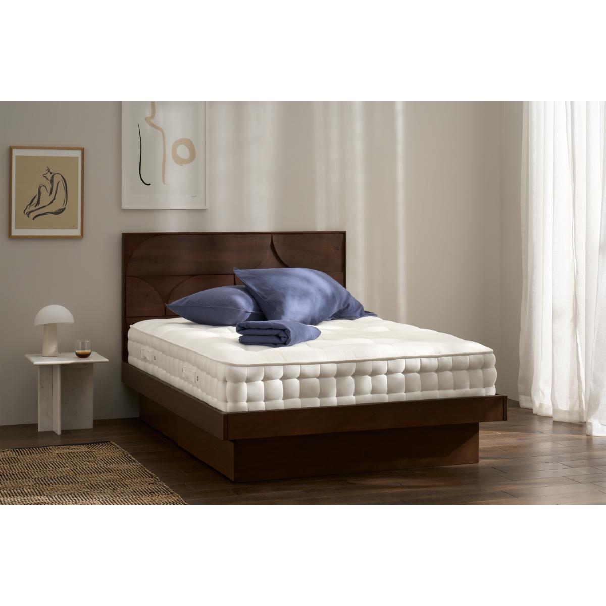 Halsua 8000 Pocket Super King Size Mattress, Medium Firm Tension, Natural Cotton & Wool – image 4