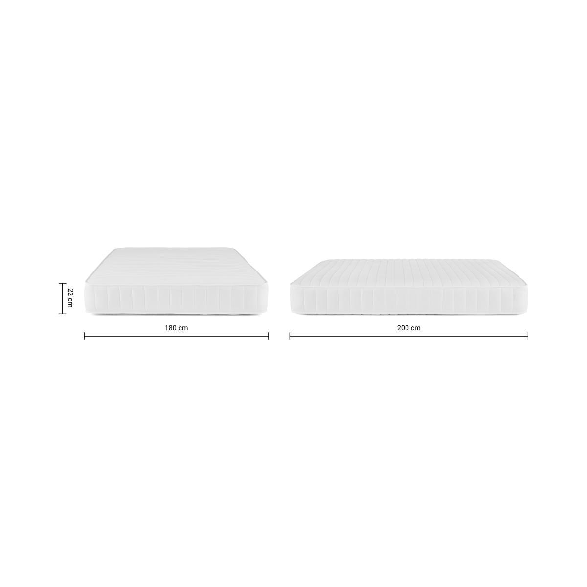 Feebas Open Coil, Medium Tension, Super King Size, 180 x 200cm Mattress – image 8