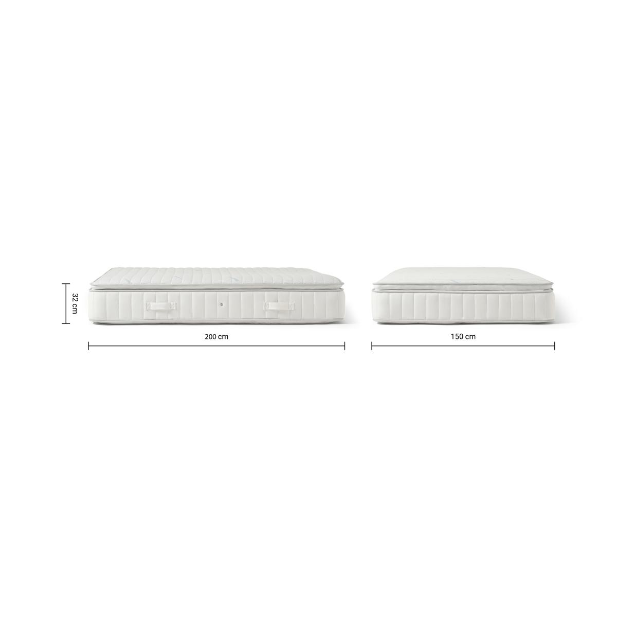 Rumo 3000 Pocket Sprung Memory Foam King Size Mattress with Pillow Top, Medium Firm Tension  – image 11