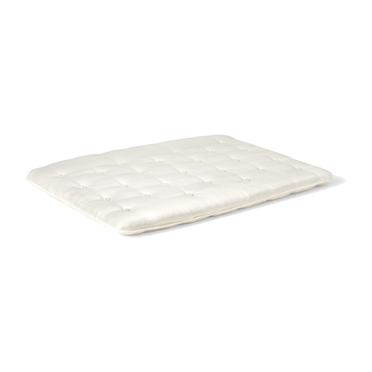Halsua King Size Mattress Topper, Natural Cotton – image 1