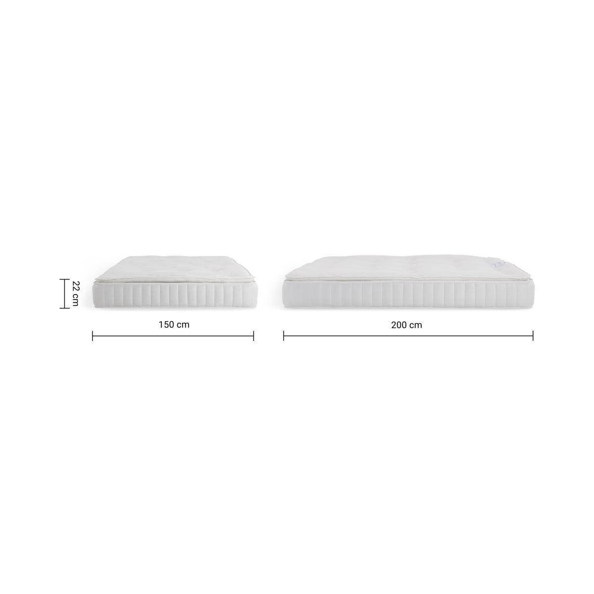 Tuvo Pillow Top Open Coil, Medium Tension, King Size Mattress – image 8
