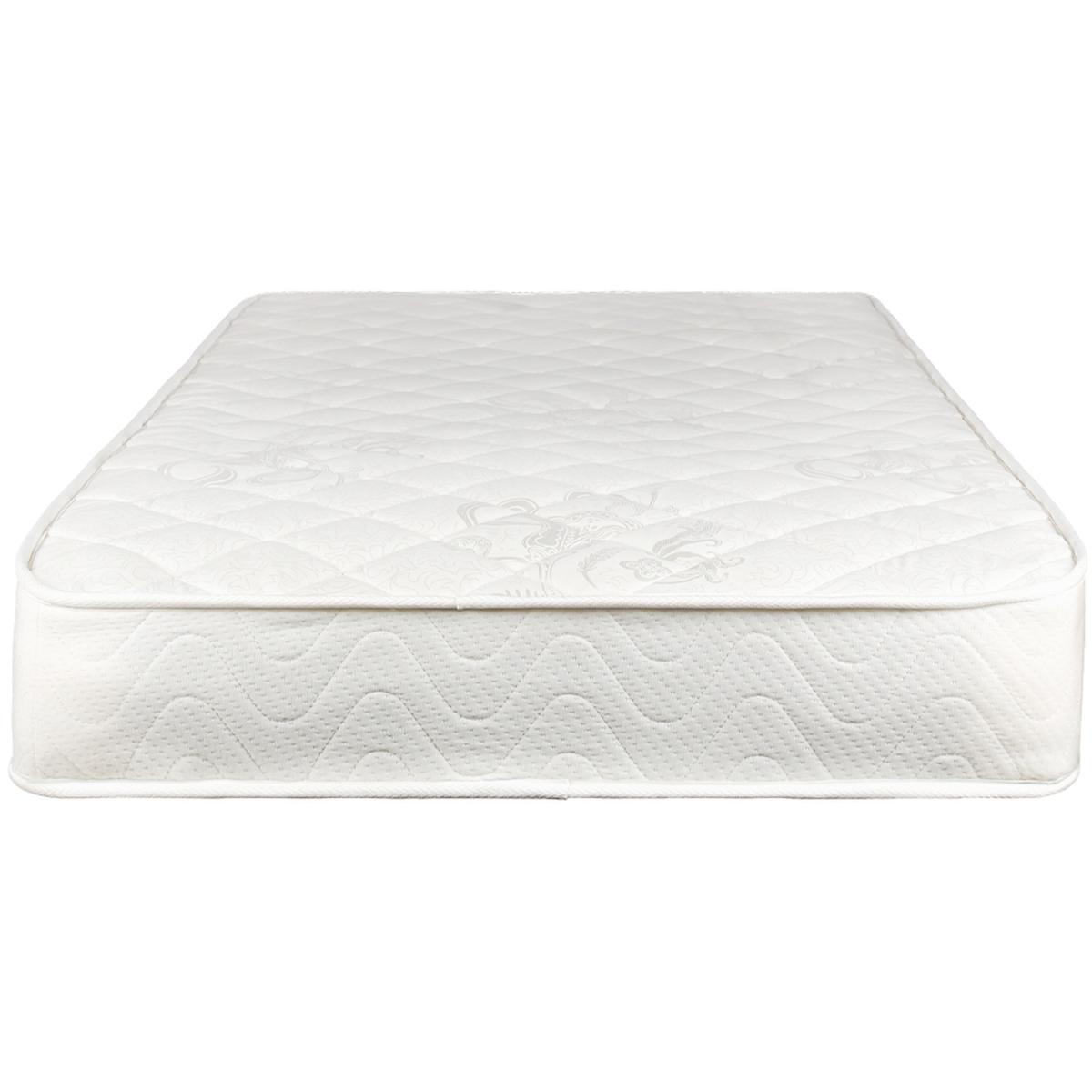 Breathable Double Sprung Fabric Mattress - White / Kingsize – image 4