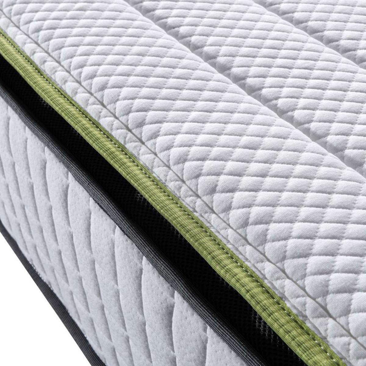 King Size Lyra Hybrid Finest 800 Pocket Sprung Mattress - White – image 2