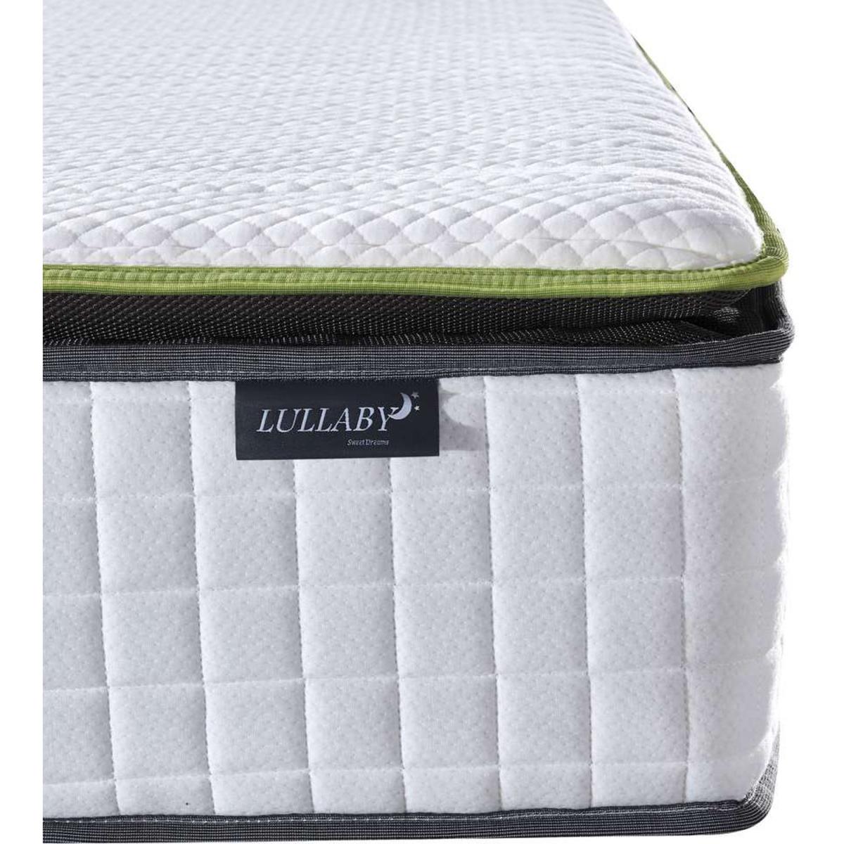 King Size Lyra Hybrid Finest 800 Pocket Sprung Mattress - White – image 4
