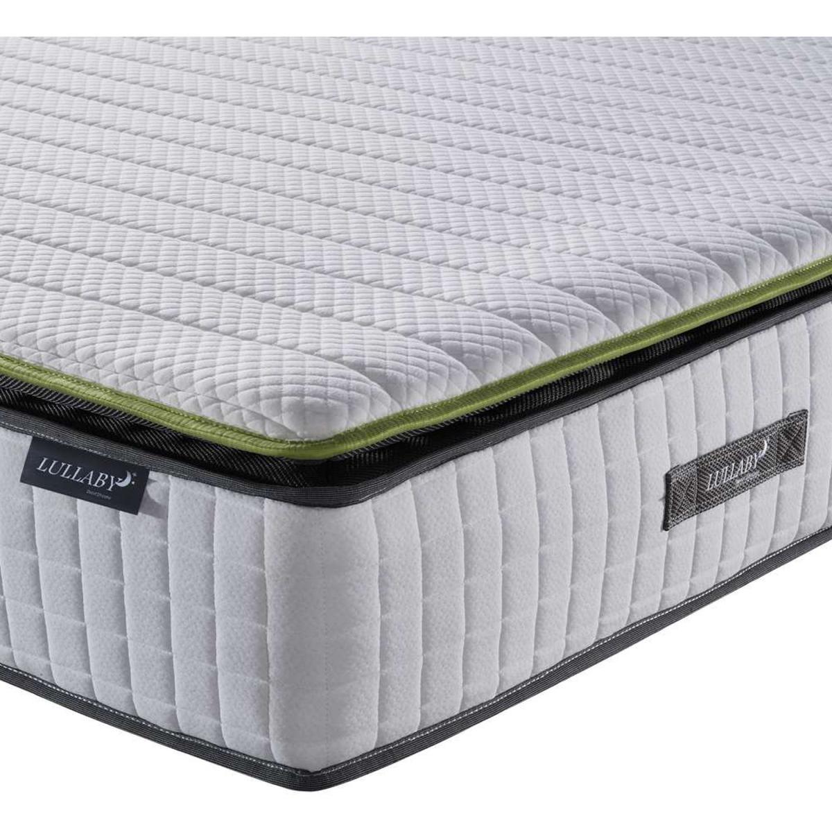King Size Lyra Hybrid Finest 800 Pocket Sprung Mattress - White – image 5