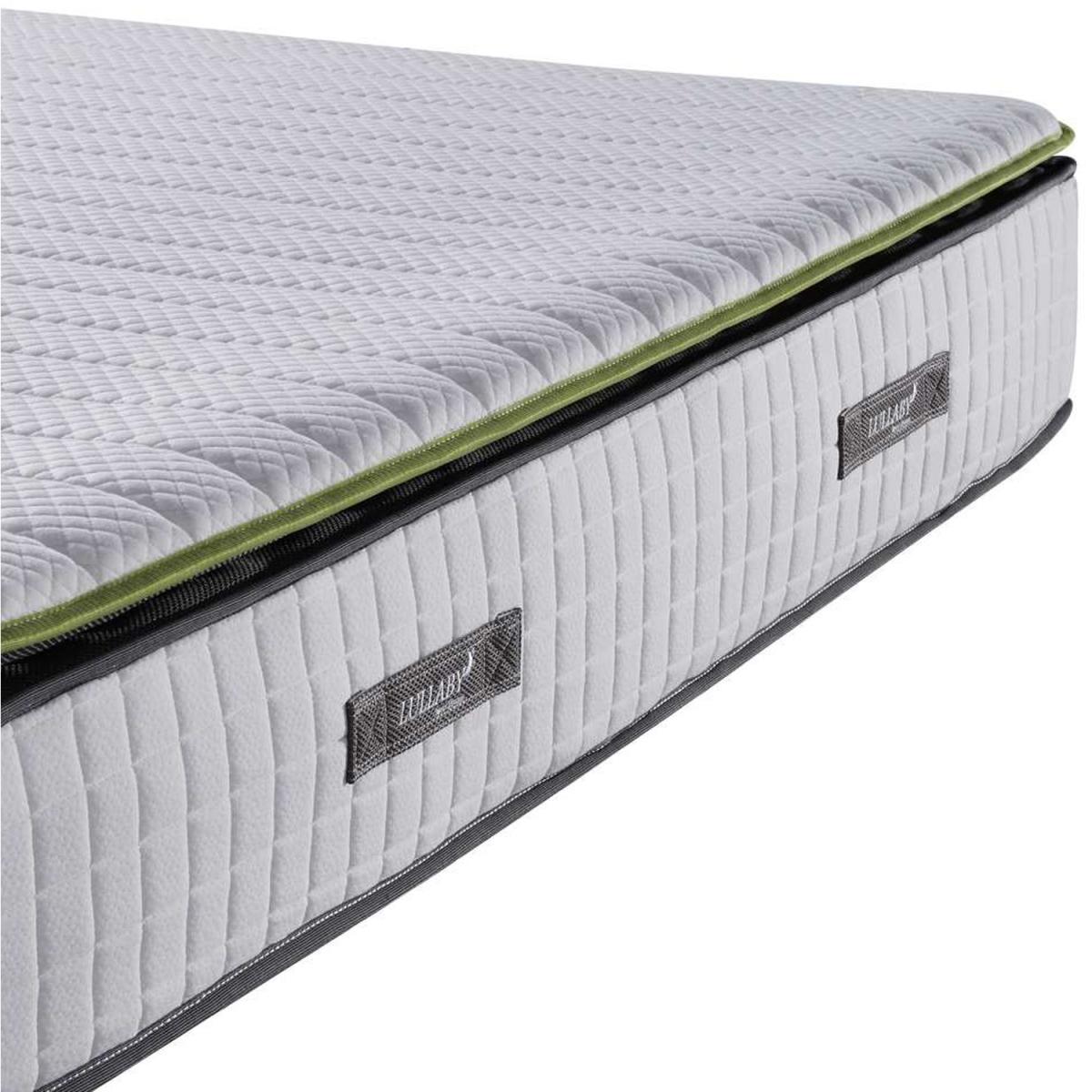 King Size Lyra Hybrid Finest 800 Pocket Sprung Mattress - White – image 6